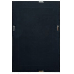 Agenzia 14 Black Venetian Glass Frame Wall Mirror 90 X 60Cm - thumbnail 4