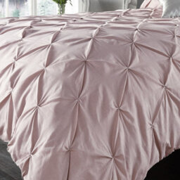 Gc Gaveno Cavailia Dazzling Diamonds Duvet Cover Bedding Set Pink Single 2Pc With Pintuck Quilt Cover - thumbnail 2