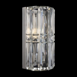 Luminosa Lighting Luminosa Maytoni Facet Classic Wall Lamp Chrome E14 - thumbnail 2