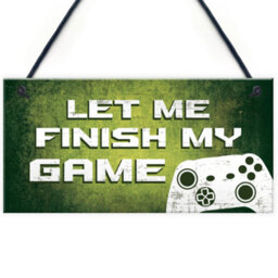 Red Ocean Funny Neon Effect Gaming Sign For Boys Bedroom Man Cave Games Room Gift - thumbnail 1