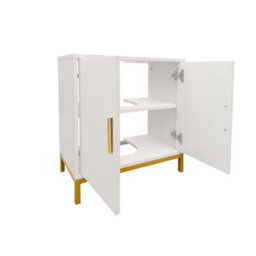 Hygrad Built to Survive Freestanding Under Sink Bathroom Cabinet, Vanity Shelves - Bathroom Storage Unit Without Basin - thumbnail 3