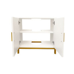 Hygrad Built to Survive Freestanding Under Sink Bathroom Cabinet, Vanity Shelves - Bathroom Storage Unit Without Basin - thumbnail 4
