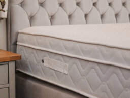 Divan Base Direct Sophia Briar-Rose Alphonsine 1000 Pocket Sprung Memory Foam Divan Bed Set 2Ft6 Small Single 2 Drawers Side  - Plush Light Silver - thumbnail 2
