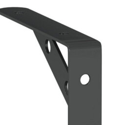 Berkfield Shelf Brackets 4 Pcs 15X2.5X11.5 Cm Black Stainless Steel - thumbnail 9