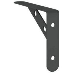 Berkfield Shelf Brackets 4 Pcs 15X2.5X11.5 Cm Black Stainless Steel - thumbnail 7