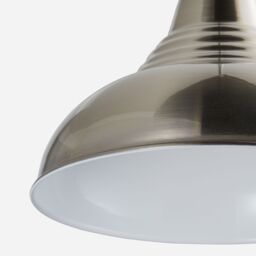 Inlight Lucia Satin Nickel Effect Pendant Round Light Shade (D)30Cm - thumbnail 6