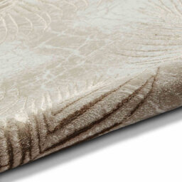 Beige/gold Nature Print Luxurious Modern Easy To Clean Rug For Living Room Bedroom And Dining Room-120Cm X 170Cm - thumbnail 4