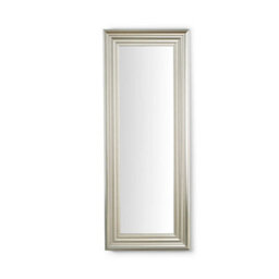 Julian Bowen Tokyo Pewter Dress Mirror, Plastic Frame, Rectangular, Full Length, Freestanding, 115 X 45 X 3.5Cm - thumbnail 3