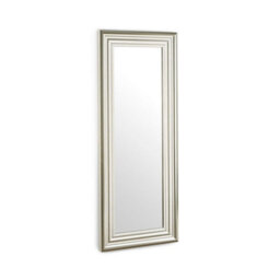 Julian Bowen Tokyo Pewter Dress Mirror, Plastic Frame, Rectangular, Full Length, Freestanding, 115 X 45 X 3.5Cm - thumbnail 2