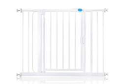 Bettacare Auto Close Pet Gate, 103.8Cm - 110.8Cm, White, Pressure Fit Stair Gate For Dog & Puppy - thumbnail 1