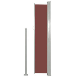 Berkfield Patio Retractable Side Awning 160 X 300 Cm Brown - thumbnail 4