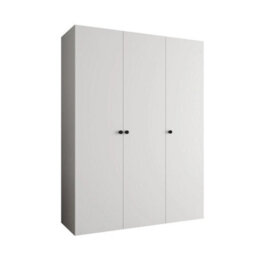 Arte Parma I 150Cm White Hinged Door Wardrobe - Crisp, Contemporary Bedroom Organisation - thumbnail 2