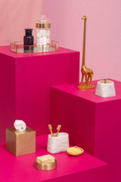 Orsina Fauna Gold Finish Giraffe Toilet Roll Holder - thumbnail 4