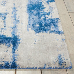 Nourison Twi20 Twilight Grey Blue Wool Rug-236Cm X 297Cm - thumbnail 4