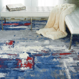 Nourison Twi20 Twilight Grey Blue Wool Rug-236Cm X 297Cm - thumbnail 2