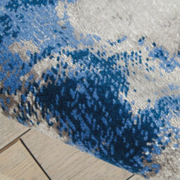 Nourison Twi20 Twilight Grey Blue Wool Rug-236Cm X 297Cm - thumbnail 3