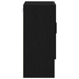 Walplus Wall Cabinet Black Oak 60 X 31 X 70 Cm Engineered Wood - thumbnail 6