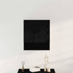 Walplus Wall Cabinet Black Oak 60 X 31 X 70 Cm Engineered Wood - thumbnail 3