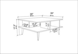 Decorotika Akya Coffee Table With Storage White - thumbnail 6