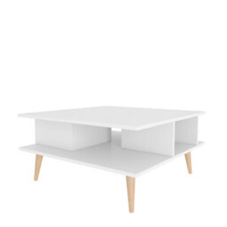 Decorotika Akya Coffee Table With Storage White - thumbnail 5