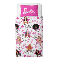 Barbie Stars Reversible Duvet Set Multicoloured (Single) - thumbnail 2