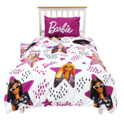 Barbie Stars Reversible Duvet Set Multicoloured (Single) - thumbnail 4