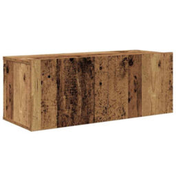 Berkfield Modern Tv Cabinet Set 8 Pcs Old Wood Medium 30.5 X 30 X 30 Cm - thumbnail 5