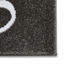 Grey Black Floral Runner For Living Room Dinning Room Utility Room-60Cm X 225Cm (2Ft. X 7Ft. 4In.) - thumbnail 3