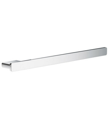 "Smedbo Polished Chrome Cabinet Towel Bar 35Cm/13.7"" Concealed Screws Cupboard Mounted Bathroom Towel Rail" - image 1