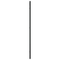 Vidaxl Wall Mirror Black 30X80 Cm Rectangle Iron - thumbnail 4