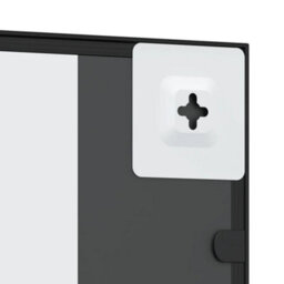 Vidaxl Wall Mirror Black 30X80 Cm Rectangle Iron - thumbnail 6