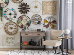 Beliani  Wall Decor Yonora 60 Cm White - thumbnail 2