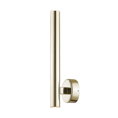 Luminosa Lighting Luminosa Loya Integrated Led Wall Lamp, French Gold, 3000K, 450Lm