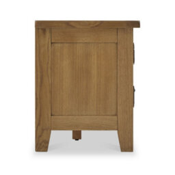 Broadway Oak 180Cm Extra Large Tv Unit - Fully Assembled By Roseland Furniture - thumbnail 8