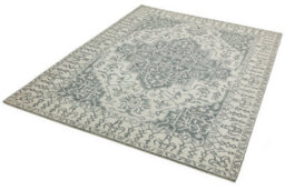 Silver Grey Wool Rug For Living Room And Bedroom-160Cm X 230Cm - thumbnail 3
