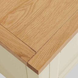 Farro Xl Cream 2 Door Sideboard Cabinet Fully Assembled - By Roseland Furniture - thumbnail 6