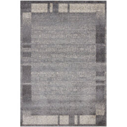 The Rugs Ephesus Collection Modern Rugs Grey Cream 7438Gc - thumbnail 2