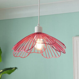 Harbour Studio Petal Coral Flower Round Light Shade (D)30Cm
