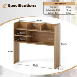 3 Tier Display Rack Bookcase Storage Rack - thumbnail 2