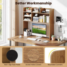 3 Tier Display Rack Bookcase Storage Rack - thumbnail 6