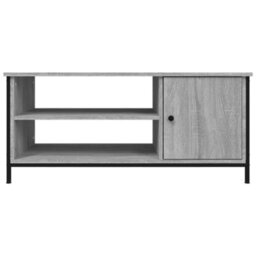 Berkfield Tv Cabinet Grey Sonoma 100X40X45 Cm Engineered Wood - thumbnail 5