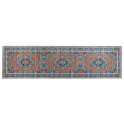 Beliani Rug Midalam Multicolour 80 X 300 Cm - thumbnail 1