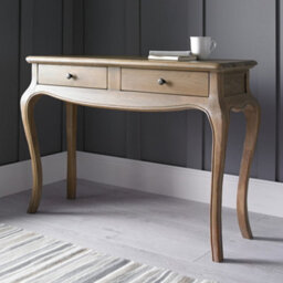 Loire Weathered Oak Dressing Table Only - thumbnail 1