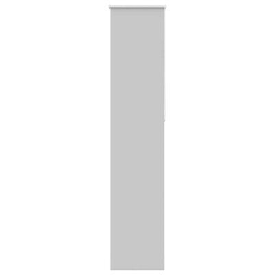 Berkfield Roller Blind Blackout Light Grey 55X230 Cm Fabric Width 50.7 Cm Polyester - image 1