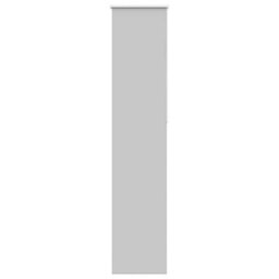 Berkfield Roller Blind Blackout Light Grey 55X230 Cm Fabric Width 50.7 Cm Polyester - thumbnail 1