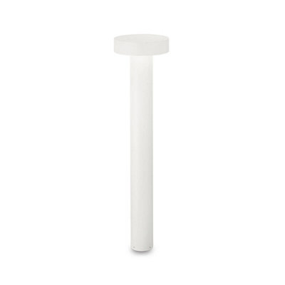Ideal Lux Tesla 4 Light Outdoor Bollard Light White Ip44 - image 1