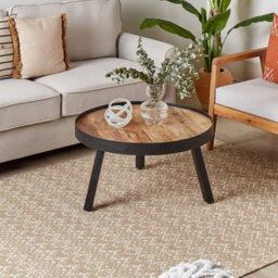Wyld And Coco Bohonest Beige Jute Rug 160 X 230 Cm - Handwoven Geometric Flat Weave - thumbnail 2