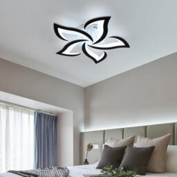 Pheashine Modern Led Ceiling Light, Bodyswallowtail Design 58Cm Cool White 6500K,suitable For Living Rooms Bedrooms, Etc. - thumbnail 2