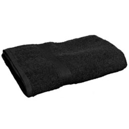 Towel City Luxury Range Guest Towel (550 Gsm) Black (One Size) - thumbnail 1