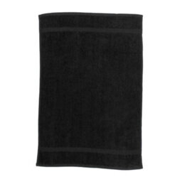 Towel City Luxury Range Guest Towel (550 Gsm) Black (One Size) - thumbnail 2